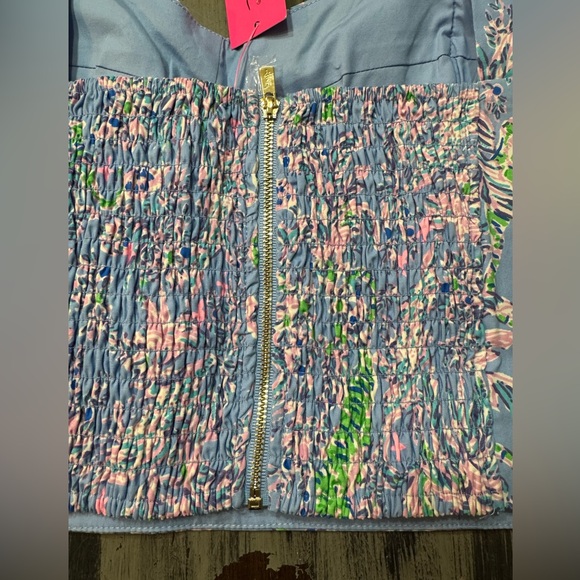 Lilly Pulitzer Rosalie Skirt Set in the "Blue Peri The Turtle Package” NWT - Picture 6 of 16